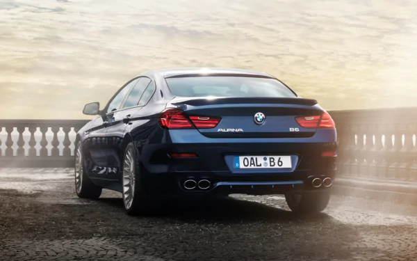 vehicle 2015 BMW Alpina B6 Gran Coupe HD Desktop Wallpaper | Background Image