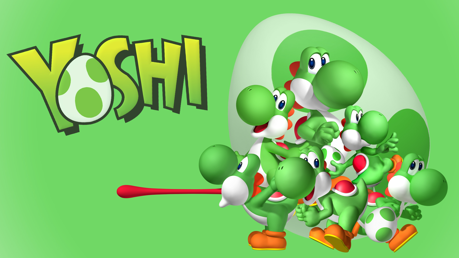 Video Game Yoshi HD Wallpaper | Background Image