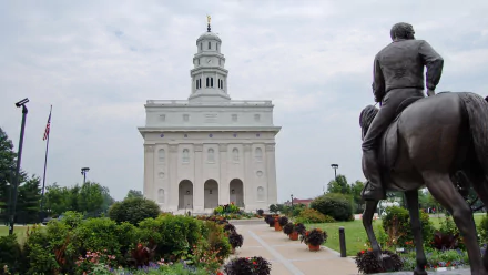 religious Nauvoo Temple HD Desktop Wallpaper | Background Image