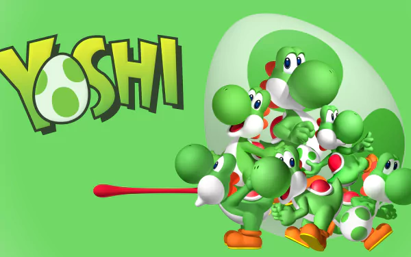 Download Yoshi 4k Ultra HD Wallpaper