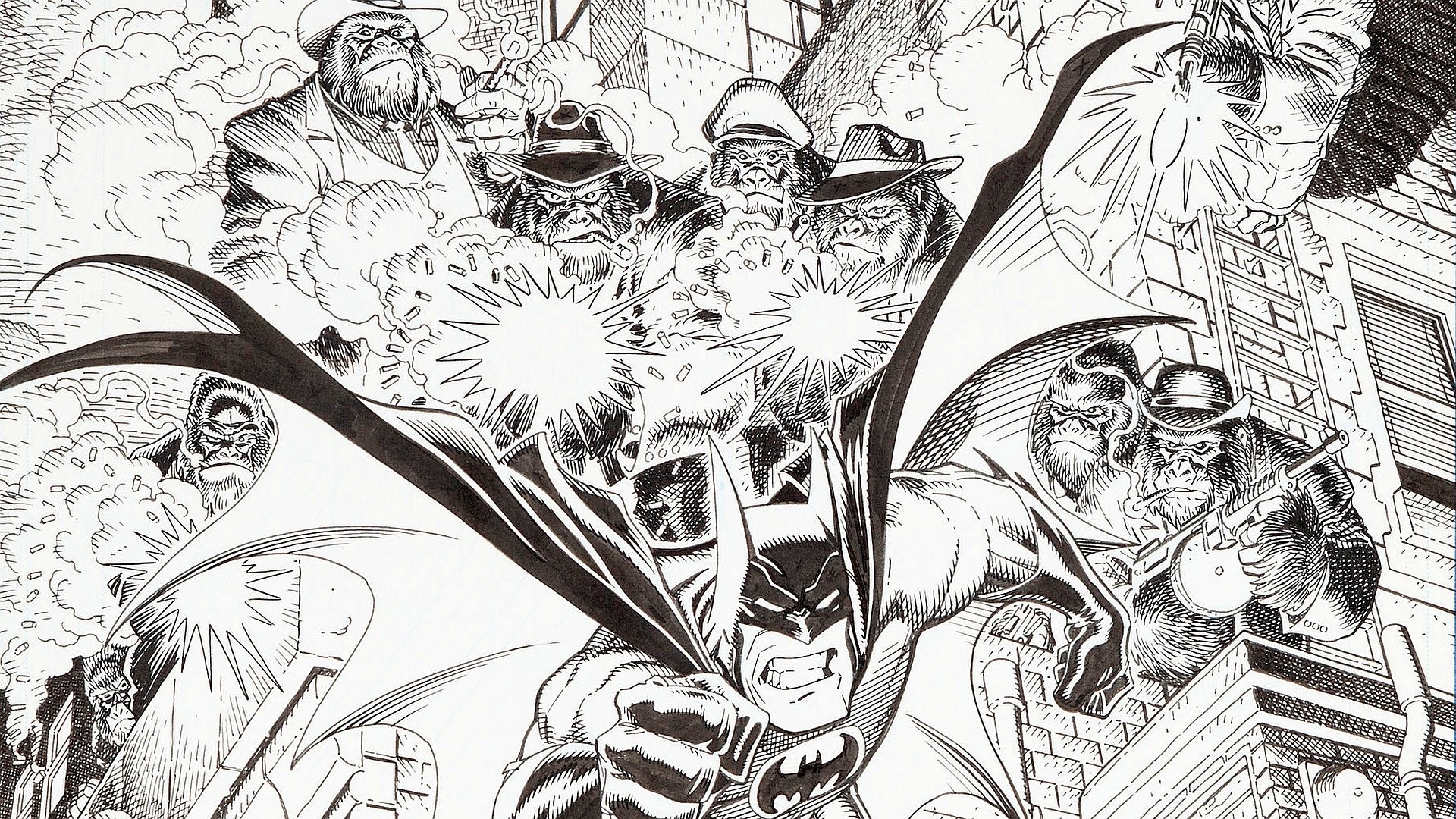 Download Gorilla Grodd Comic Batman HD Wallpaper