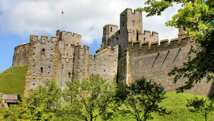man made Arundel Castle HD Desktop Wallpaper | Background Image