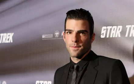 American actor Celebrity Zachary Quinto HD Desktop Wallpaper | Background Image