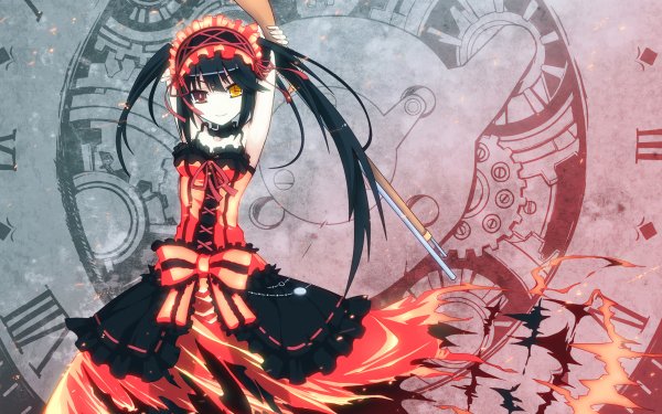 Anime Date A Live Kurumi Tokisaki HD Wallpaper | Background Image