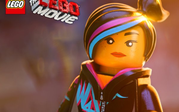 Movie The Lego Movie Lego Wyldstyle Text Logo HD Wallpaper | Background Image