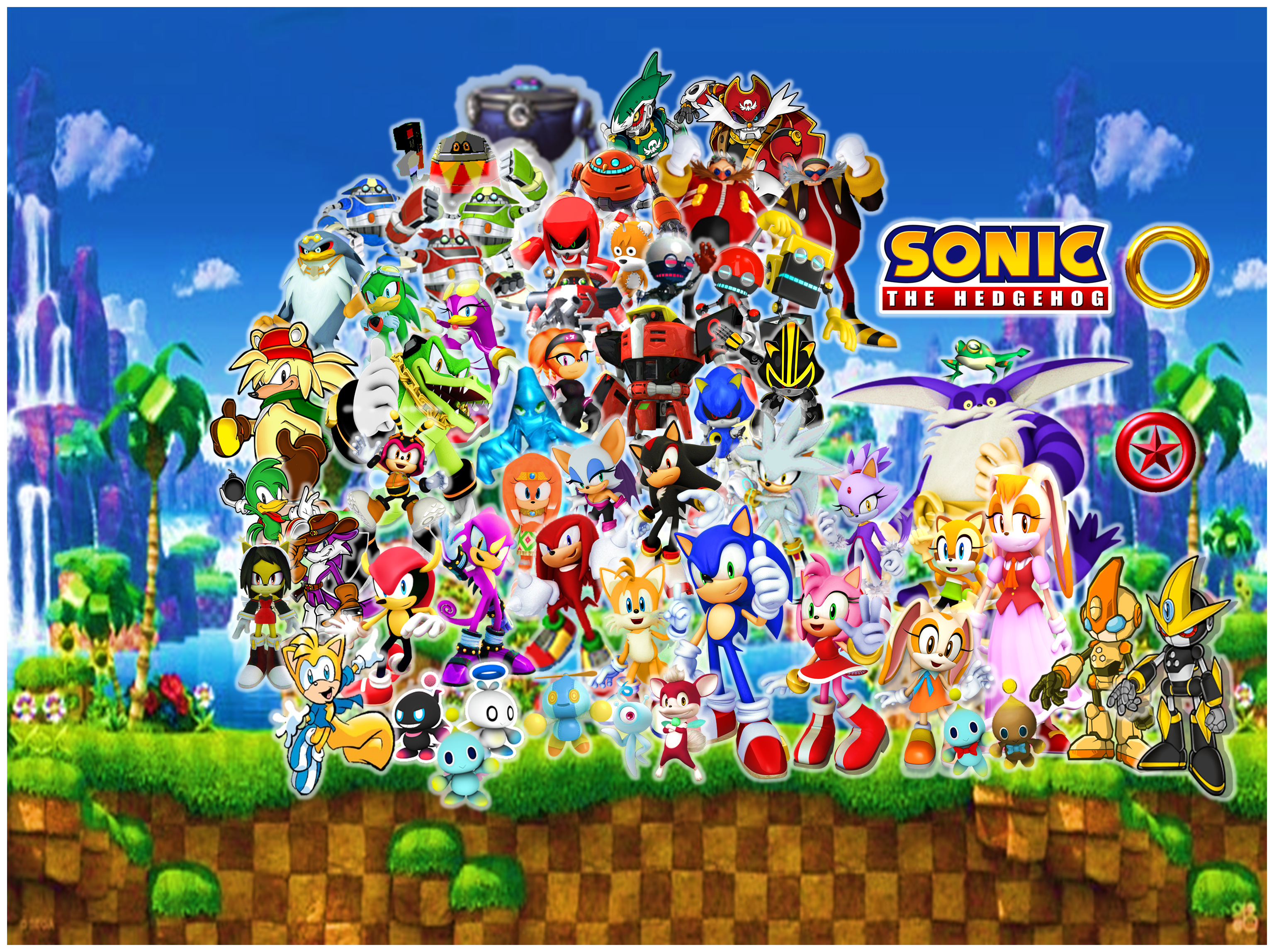 100+] Sonic The Hedgehog Characters Wallpapers