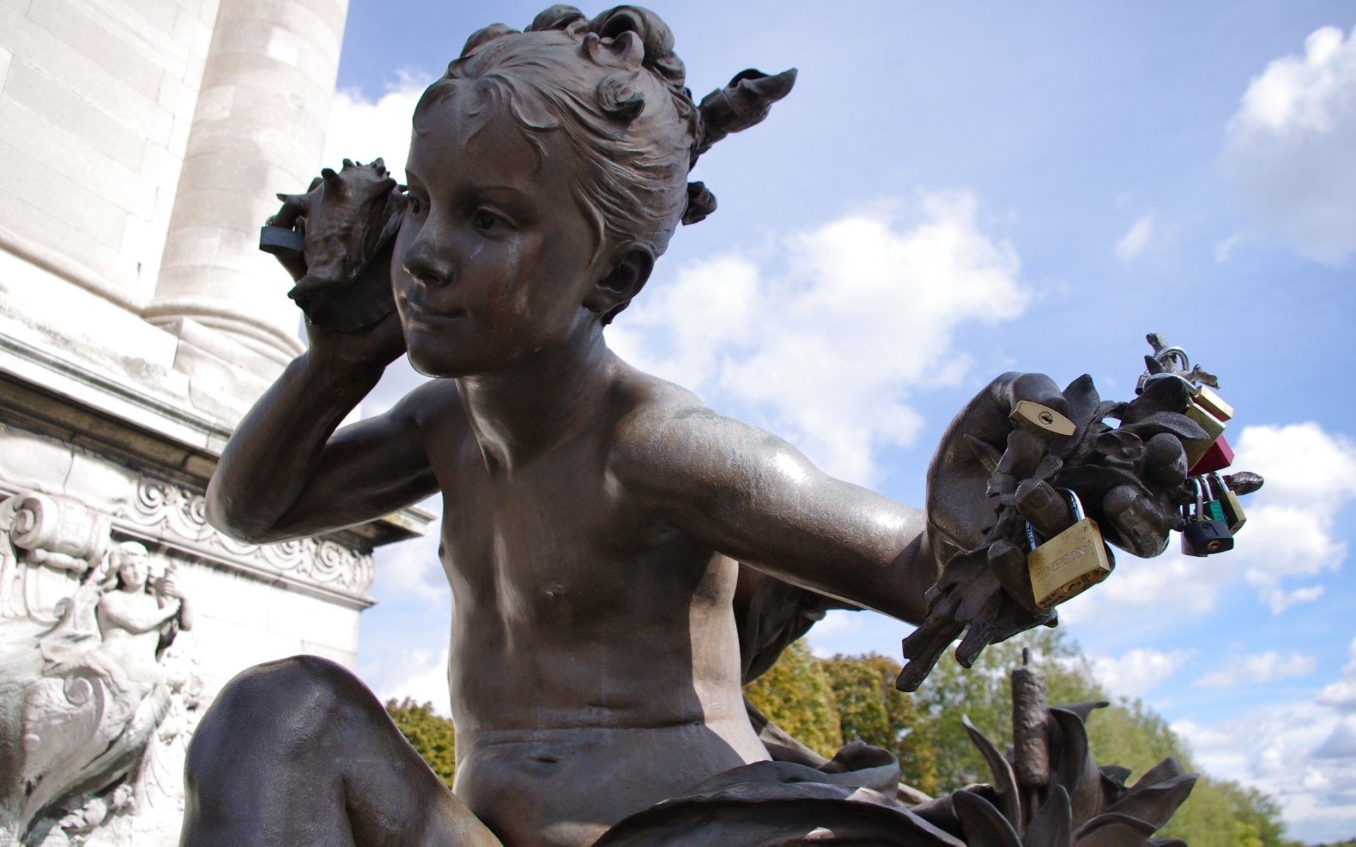 Download Man Made Padlock HD Wallpaper