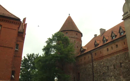 man made Bytów Castle HD Desktop Wallpaper | Background Image