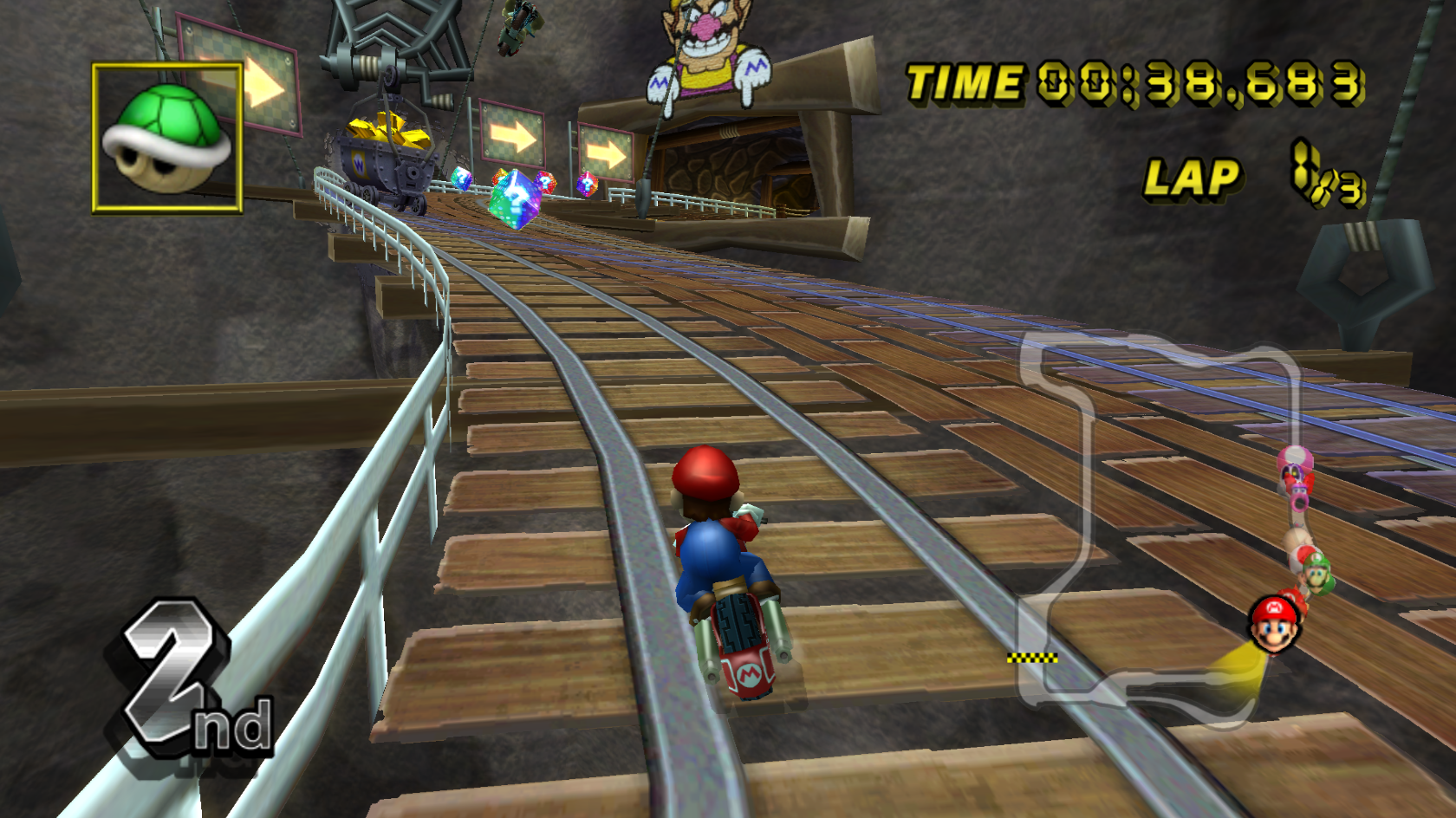 Download Video Game Mario Kart Wii Wallpaper