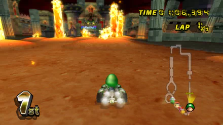 video game Mario Kart Wii HD Desktop Wallpaper | Background Image