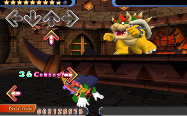 video game Dance Dance Revolution: Mario Mix HD Desktop Wallpaper | Background Image