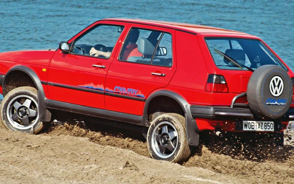 vehicle volkswagen Golf II HD Desktop Wallpaper | Background Image