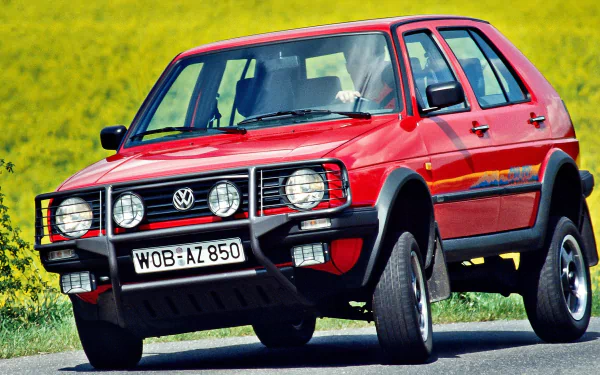 vehicle volkswagen Golf II HD Desktop Wallpaper | Background Image