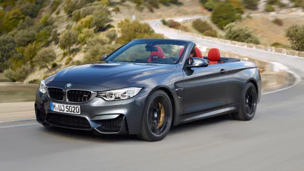 vehicle 2015 BMW M4 Cabrio HD Desktop Wallpaper | Background Image