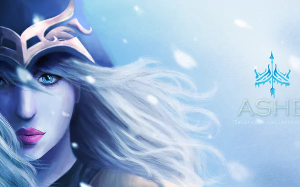 Ashe (League Of Legends) video game League Of Legends HD Desktop Wallpaper | Background Image