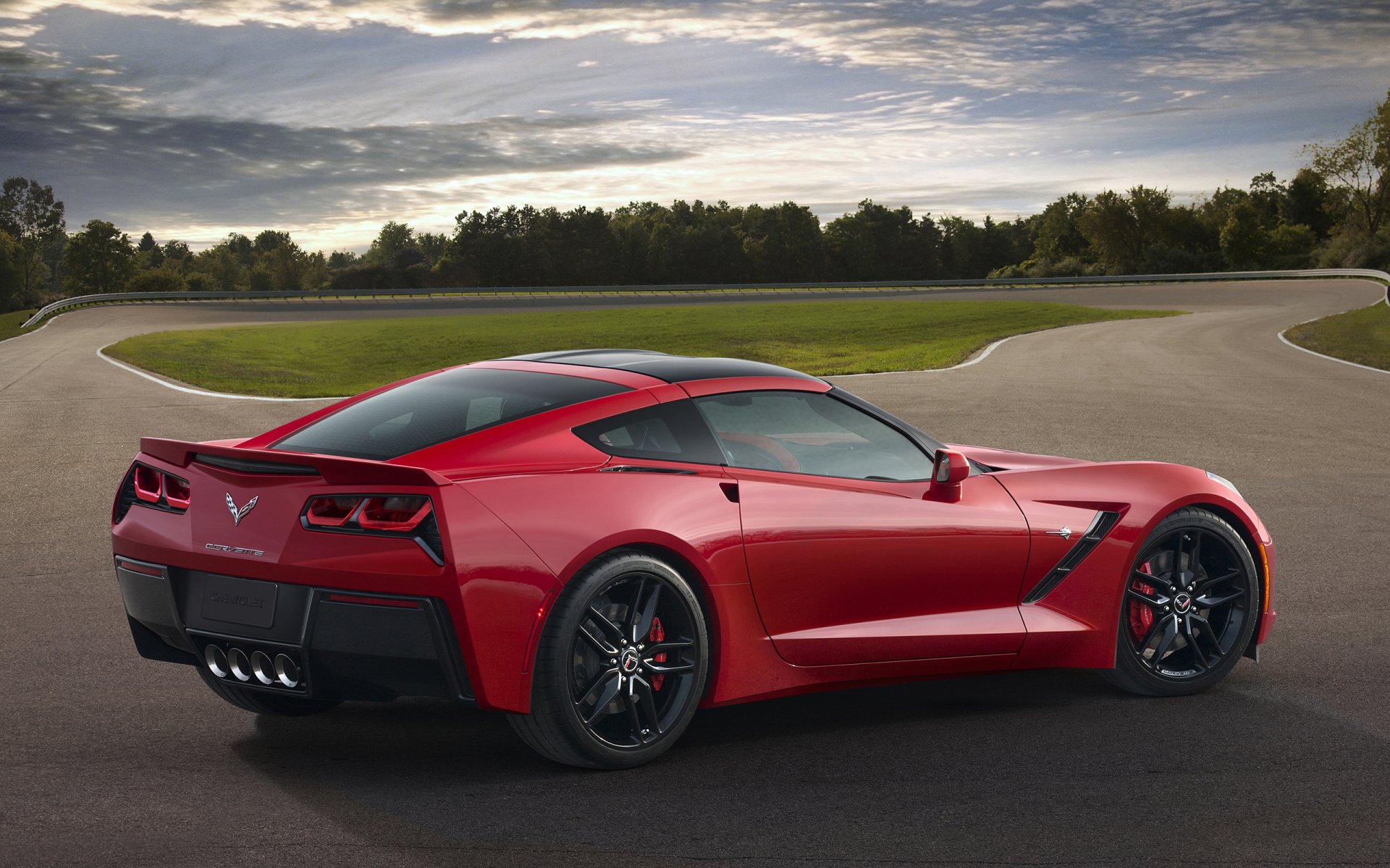 Download Chevrolet Vehicle Chevrolet Corvette Stingray Coupe HD Wallpaper