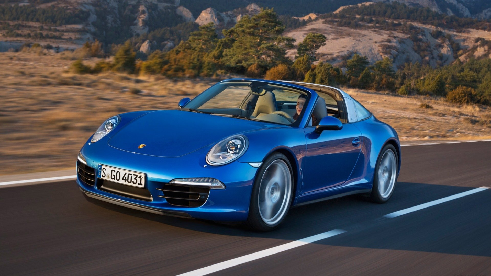 Download Vehicle Porsche 911 Targa HD Wallpaper