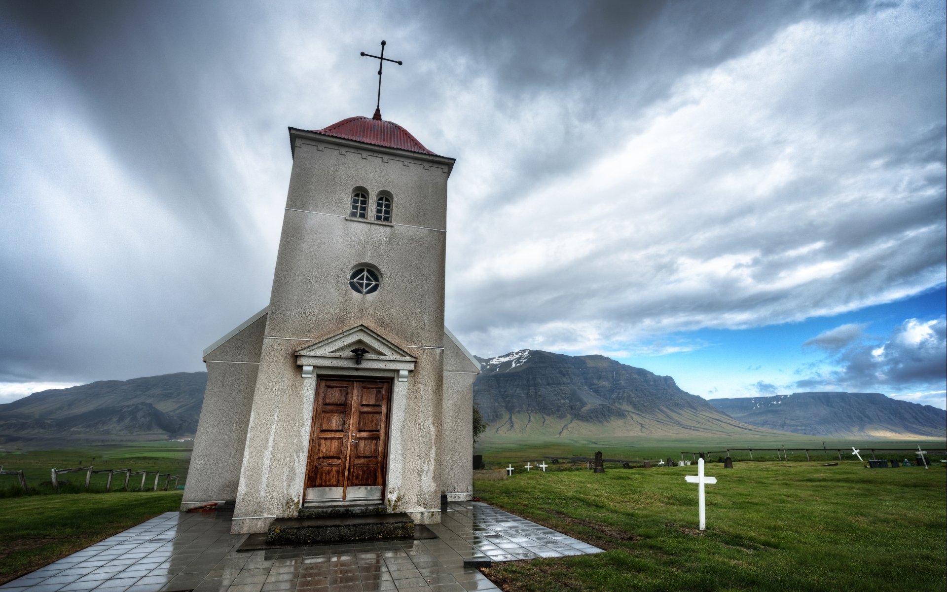 Download Religious Cemetery HD Wallpaper