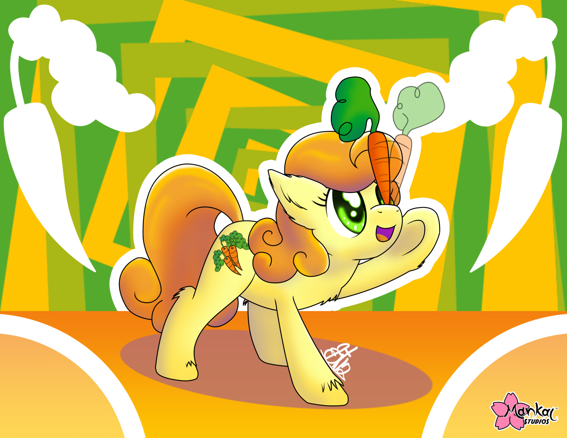 Download Golden Harvest (My Little Pony) TV Show My Little Pony: Friendship Is Magic HD Wallpaper by CloudDG