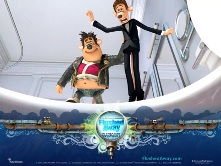 movie Flushed Away HD Desktop Wallpaper | Background Image