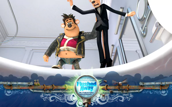 movie Flushed Away HD Desktop Wallpaper | Background Image