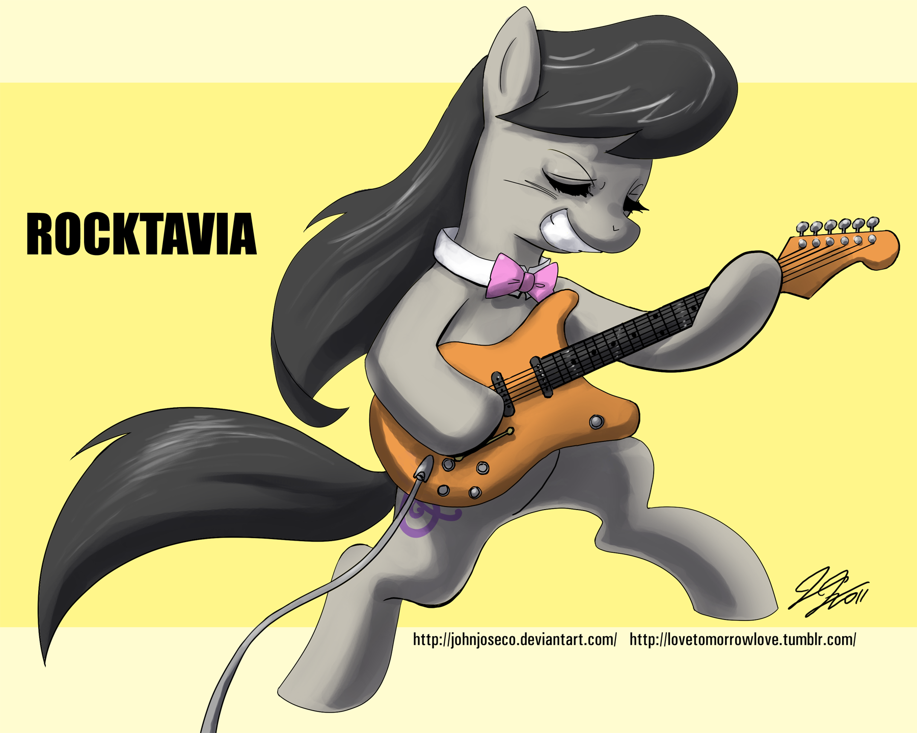 Download Octavia Melody TV Show My Little Pony: Friendship Is Magic  Wallpaper by johnjoseco