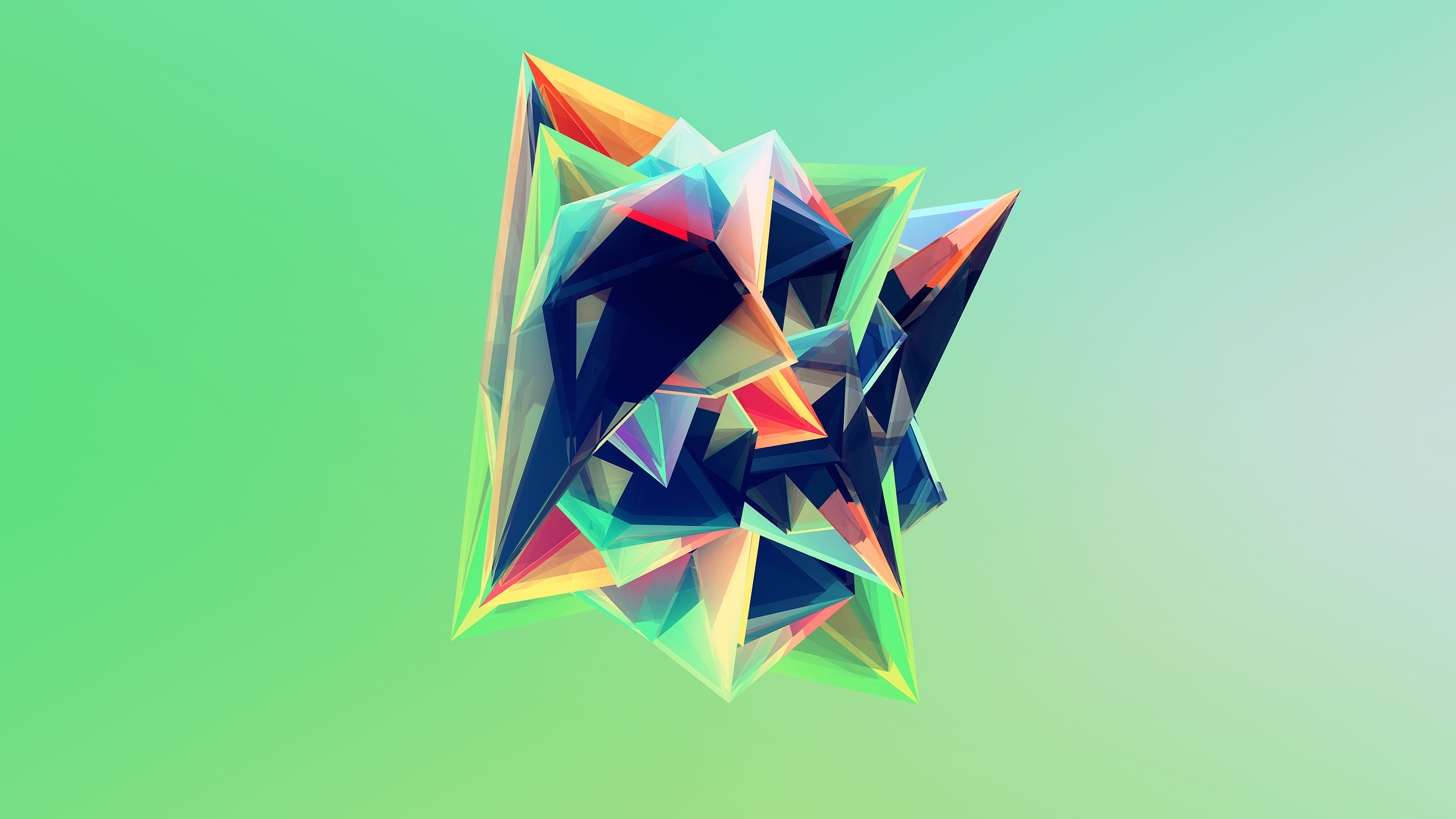 Abstract Facets HD Wallpaper | Background Image