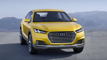 vehicle Audi TT Offroad Concept HD Desktop Wallpaper | Background Image