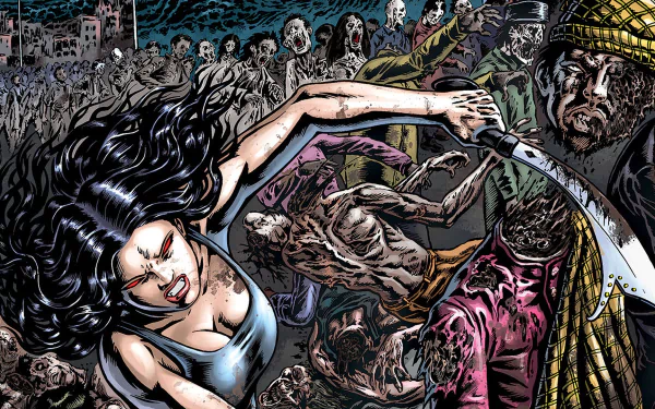 Comic Extinction Parade HD Desktop Wallpaper | Background Image