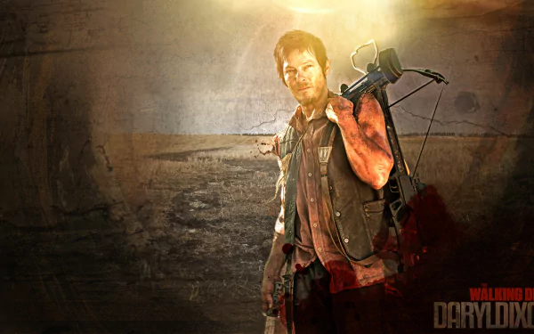 Daryl Dixon TV Show The Walking Dead HD Desktop Wallpaper | Background Image