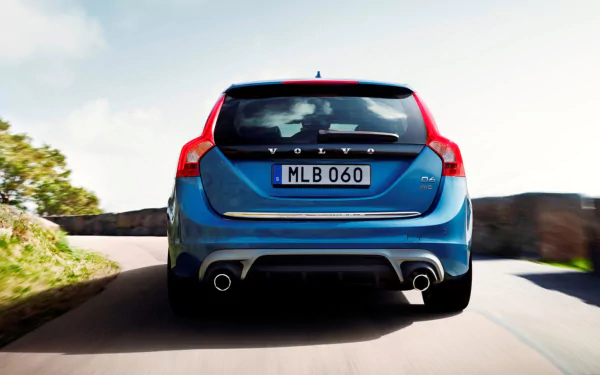 Volvo V60 Plug-in Hybrid R-design vehicle Volvo V60 HD Desktop Wallpaper | Background Image