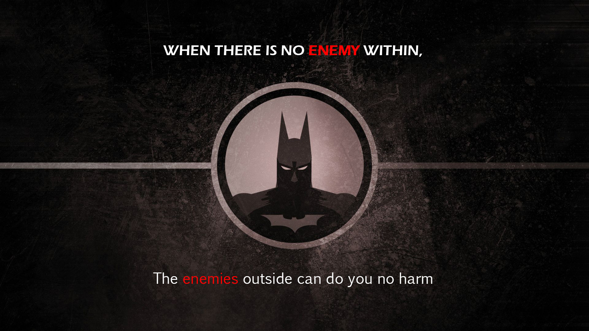 Batman Quote 1 Full HD Wallpaper and Background Image | 1920x1080 | ID:506445