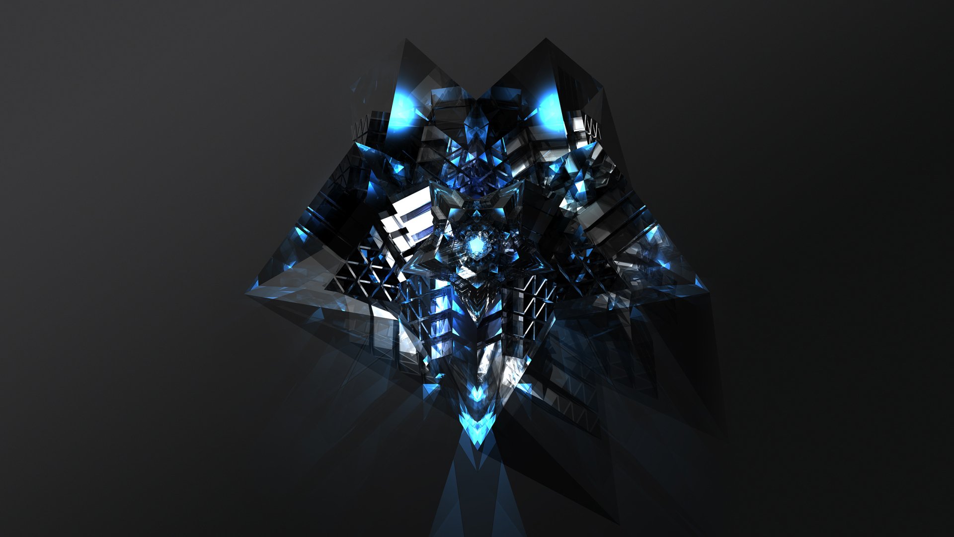 Download Diamond Abstract Facets HD Wallpaper by Justin Maller