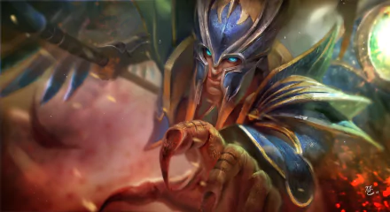 HD desktop wallpaper featuring Skywrath Mage from DotA 2, portrayed in a dynamic pose with vibrant, detailed colors accentuating the mystical ambiance of the game.