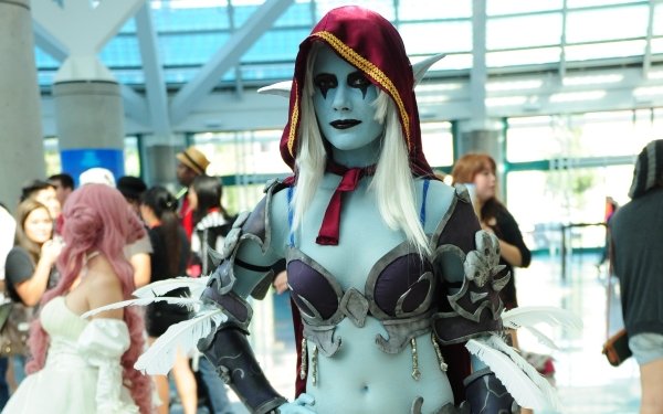 Women Cosplay World of Warcraft Sylvanas Windrunner HD Wallpaper | Background Image