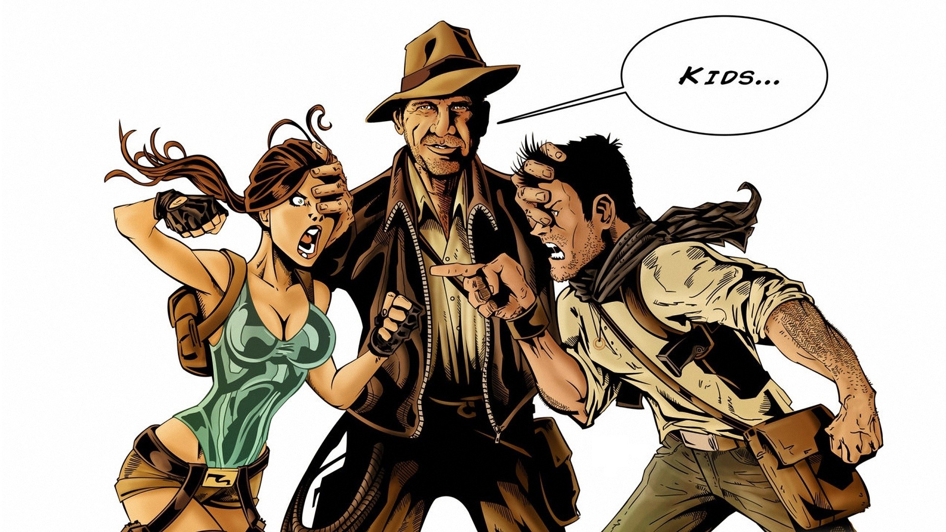 Video Game Indiana Jones HD Wallpaper | Background Image