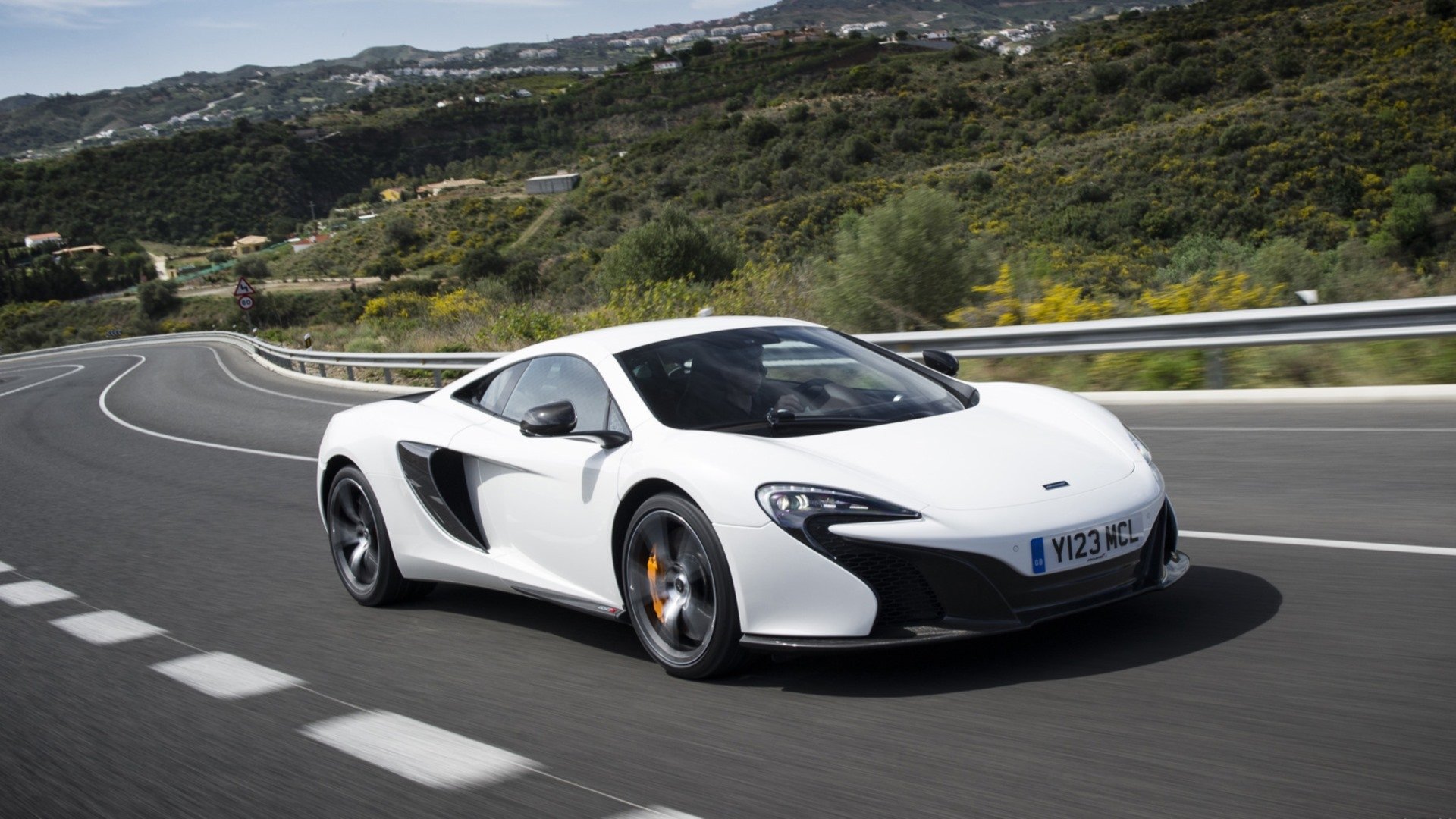 Download White Car Supercar Car McLaren Vehicle McLaren 650S HD Wallpaper