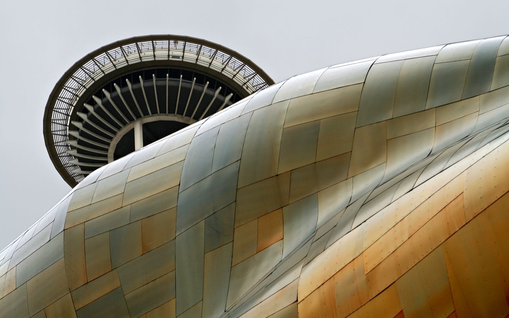 Download Man Made Space Needle Wallpaper