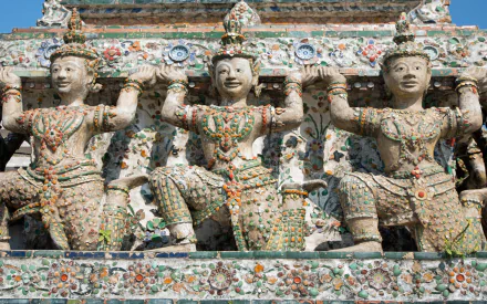 religious Wat Arun Temple HD Desktop Wallpaper | Background Image