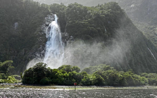 nature Bowen Falls HD Desktop Wallpaper | Background Image