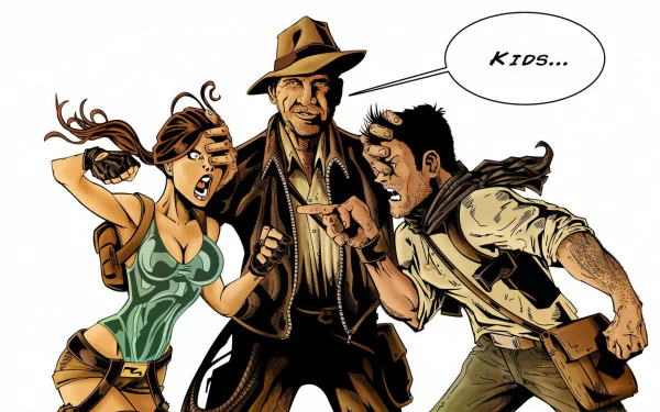 video game Indiana Jones HD Desktop Wallpaper | Background Image