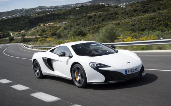 white car supercar car McLaren vehicle McLaren 650S HD Desktop Wallpaper | Background Image