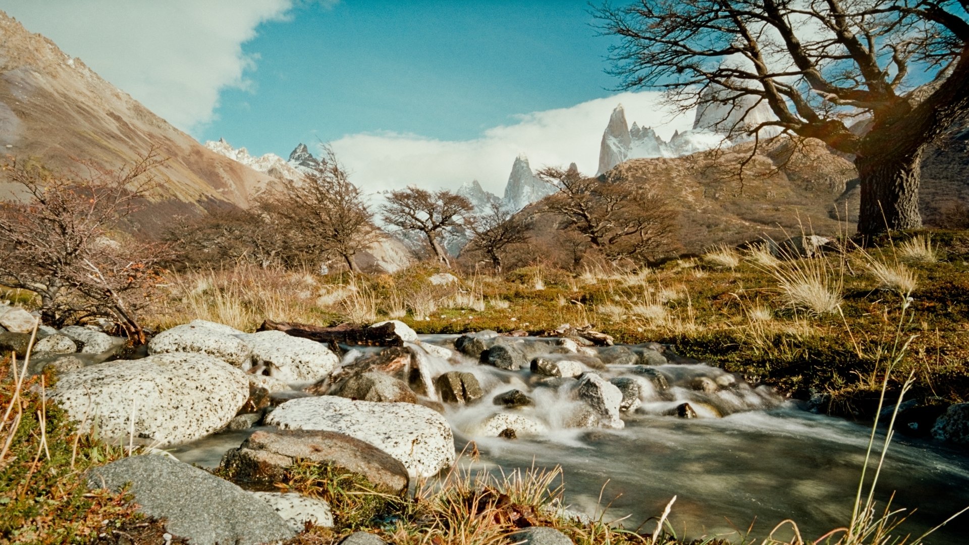 Download Nature Mount Fitz Roy HD Wallpaper