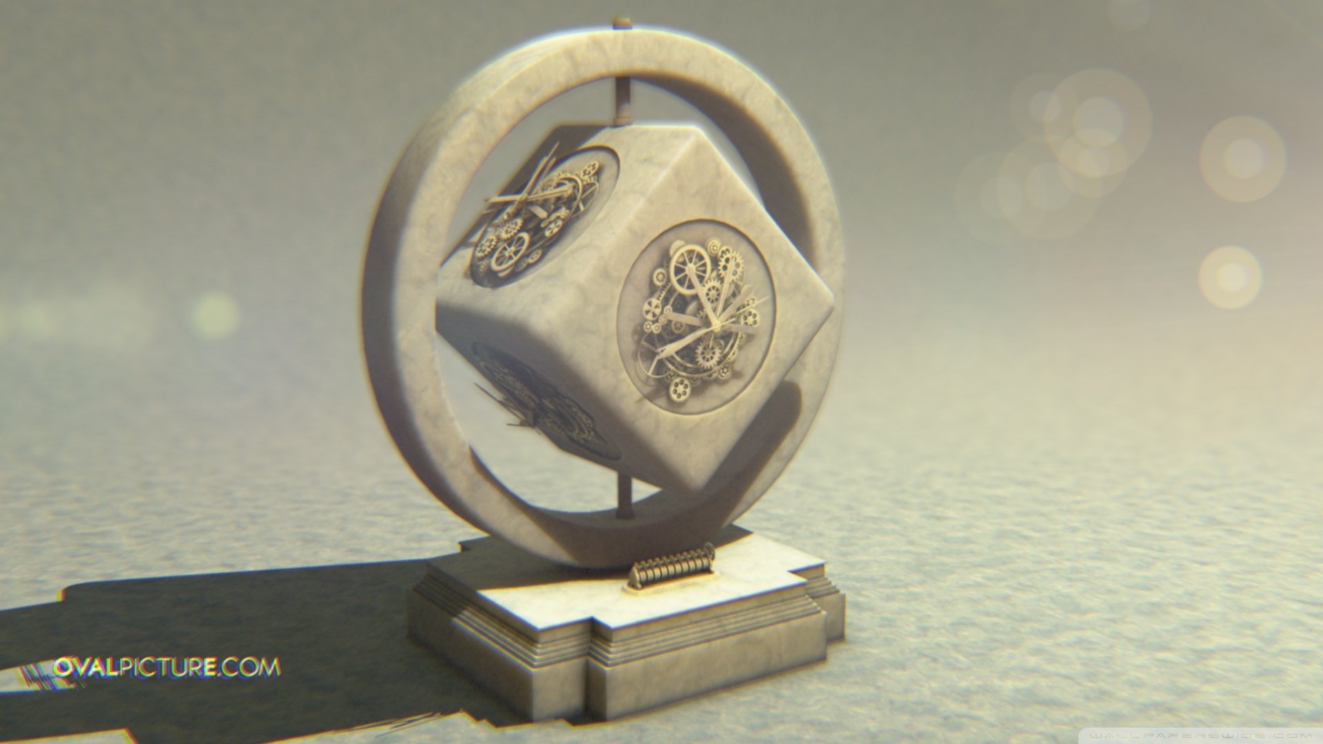 Download Man Made Clock HD Wallpaper