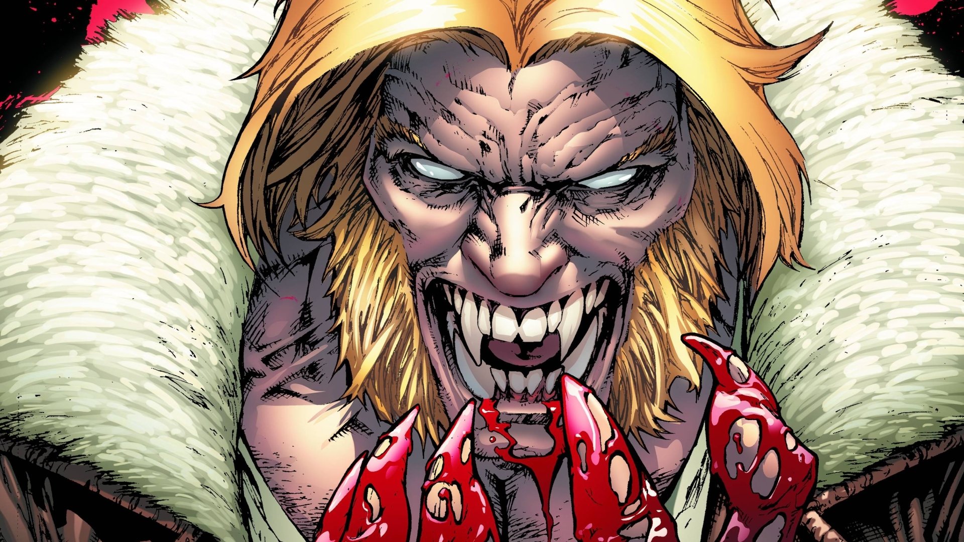 Download Sabretooth (X-Men) Comic First X-Men HD Wallpaper
