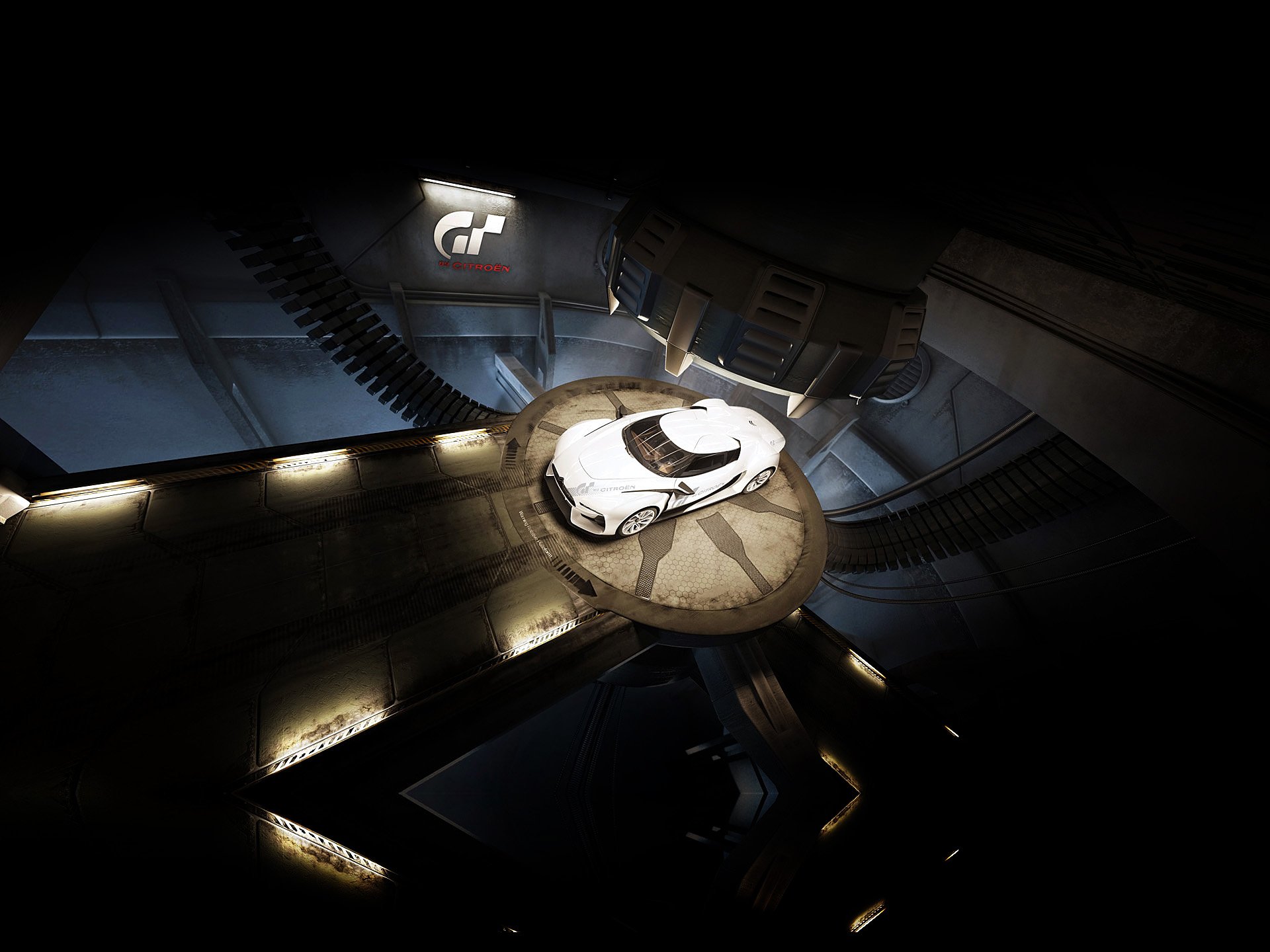 Download Citroën Vehicle Citroën GT Concept HD Wallpaper