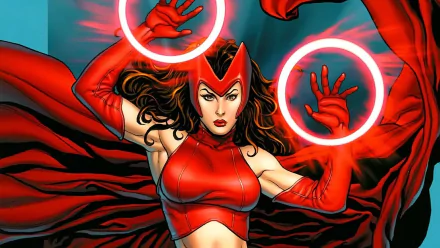 Wanda Maximoff Comic Scarlet Witch HD Desktop Wallpaper | Background Image