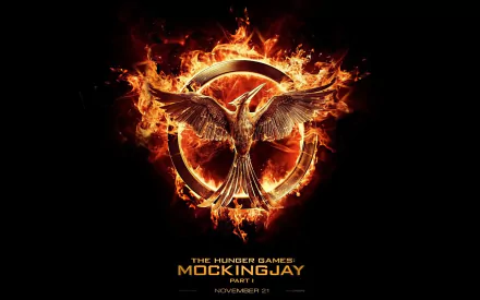 fire Mockingjay The Hunger Games movie The Hunger Games: Mockingjay - Part 1 HD Desktop Wallpaper | Background Image