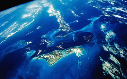 nature Earth From Space HD Desktop Wallpaper | Background Image
