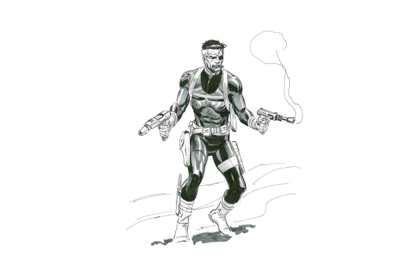 Comic Nick Fury HD Desktop Wallpaper | Background Image